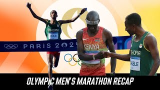 Who Won the 2024 Mens Olympic Marathon and What Happened to Eliud Kipchoge  Recap and Reactions [upl. by Ljoka]