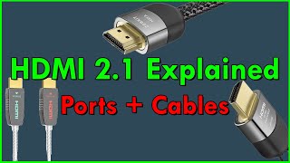 Hands On With HDMI 21  What You Need To Know [upl. by Ycnej]