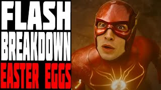 The FLASH MOVIE Trailer Breakdown amp Easter Eggs [upl. by O'Reilly201]