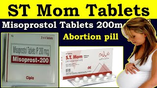 ST Mom Tablets Use in urdu  ST Mom Tablets 200 mg  misoprostol tablets 200 mg  side effects dose [upl. by Luapnoj]