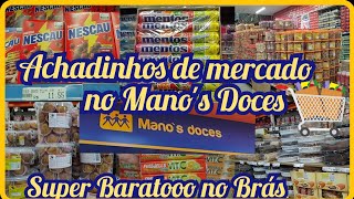 🛒BRÁSACHADINHOS DE SUPERMERCADOMANOS DOCES BARATOO [upl. by Pressman]