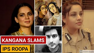 Kangana Ranaut slams IPS Roopa on suspension of TRUE INDOLOGYs Twitter account  by plasticaHindi [upl. by Ackerley]