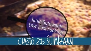 Ciasto ze śliwkami i kruszonką  Tanie Gotowanie 9 [upl. by Kass696]