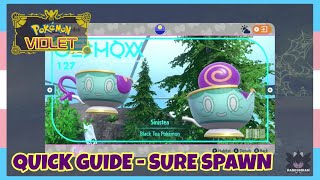 Fixed Spawn Where To Catch Sinistea In Pokemon Scarlet amp Violet The Indigo Disk  Quick Guide [upl. by Erastatus]