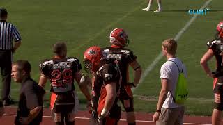 Carlstad Crusaders Tyresö Royal Crowns 5 juli 2014 2halvlek [upl. by Fabe943]