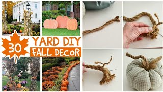 30 Creative DIY Wooden Pumpkin Yard Fall Décor Ideas DIY woodworkingpumpkins crafts decor [upl. by Repip]