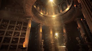 🎇Library of Alexandria at Night l Immersive Experience 4K [upl. by Emmeline]