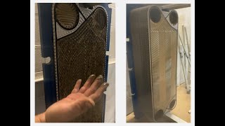 Heat Plate Exchanger Cleaning [upl. by Abie]