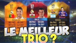 FUT 16  LE MEILLEUR TRIO D ATTAQUE EN DRAFT [upl. by Damas898]