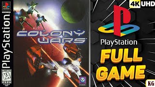 Colony Wars  PS1  4K60ᶠᵖˢ UHD🔴  Longplay Walkthrough Playthrough Full Movie Game [upl. by Benilda]