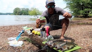 Pesca Y Cocina Truchas Arcoíris [upl. by Dagall]