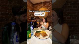 Dónde Comer en Madrid Sitios que No Te Puedes Perder si Buscas Recomendaciones 🍽️🇪🇸 madrid [upl. by Carlile]