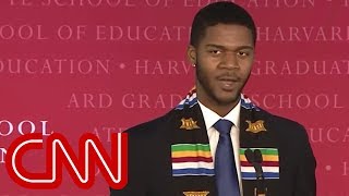 Harvard graduates unique speech goes viral [upl. by Ollecram]