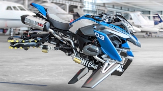 BMW Flying Motorcycle Concept  Hover Bike l Lego Bike [upl. by Deenya744]