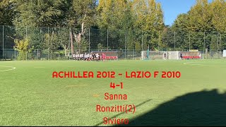 20241102 ACHILLEA 2012 vs LAZIO F 2010 41 [upl. by Celestyn]