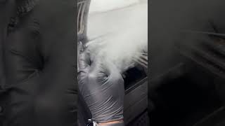 Dirty car vents 🤢 dirty grim cleaning satisfying [upl. by Drud]