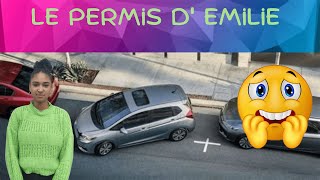 Le permis dEmilie 14  Les creneaux 14eme heure de conduite [upl. by Zakarias]