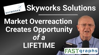 Skyworks Solutions Inc Market Overreaction Creates Opportunity Of A Lifetime  FAST Graphs [upl. by Brittni574]