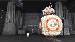 BB8  LEGO Star Wars  75187  Product Animation [upl. by Eilrebmik]