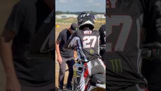 Vincent Wey’s first race on a 250 [upl. by Eylloh]