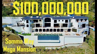 100 Million Somma Way Mega Mansion near completion Water is in the pool [upl. by Cheshire]