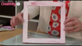 How To Use Crackle Glaze  docrafts Creativity TV [upl. by Sontich]