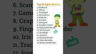 Top 15 input device  Deepak Technical deepaktechnical ai inputdevices [upl. by Oinotla]