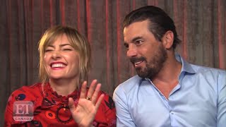 Skeet Ulrich amp Mädchen Amick cutefunny moments [upl. by Ileray439]