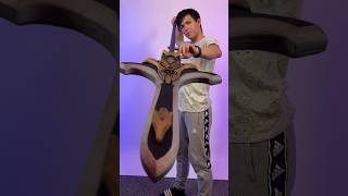 Kitain Cross Spear from Genshin Impact cosplaybuild diy dragoncon [upl. by Ger73]