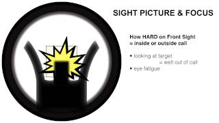 Service Rifle  Sight Alignment Sight Picture amp Focus [upl. by Alyad734]