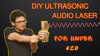 DIY Ultrasonic Audio Laser Directional Speaker [upl. by Cirad554]