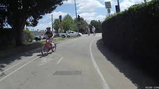 Orange Line Bike Path Sepulveda to Van Nuys [upl. by Lecroy]