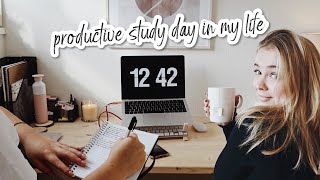 study day in my life 11 tips om productiever te zijn [upl. by Soane]