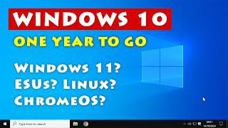 Windows 10 One Year to Go  amp what we do next [upl. by Aitetel]