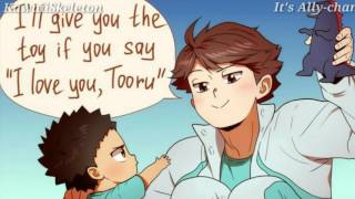 IWACHAN WANTS THE TOY Haikyuu Comic Dub [upl. by Shafer]