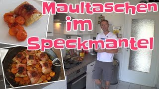 Karamellisierte Maultaschen im Speckmantel an Möhren  Zuschauerkochrezept [upl. by Knick404]