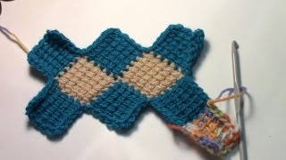 Haken  tutorial 34 bonte baby deken deel 1 [upl. by Elumas]