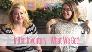 LuLaRoe Onboarding Initial Inventory Unboxing  Review and Recap [upl. by Notlrak]