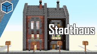 Minecraft kleines Stadthaus bauen  Minecraft Stadthaus bauen deutsch 02 [upl. by Babette]