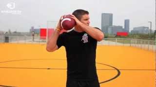 How to play quarterback Basic quarterback drills Part 2 [upl. by Nnyltiac732]