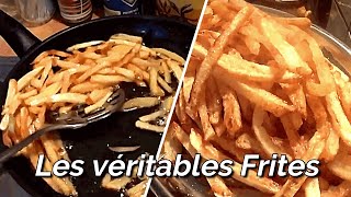 Comment réussir de vraies Frites traditionnelles à la maison [upl. by Honora]