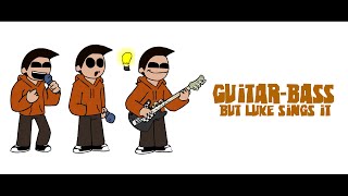 FNF  GuitarBass but Luke Sings it Eddsworld Funkin Reskin [upl. by Epotimet900]