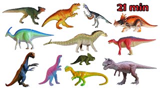 Dinosaur Species Collection  Triassic Jurassic amp Cretaceous  The Kids Picture Show [upl. by Nallij]