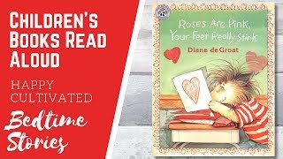 ROSES ARE PINK YOUR FEET REALLY STINK Book Read Aloud  Valentines Day Books for Kids [upl. by Asilrac]