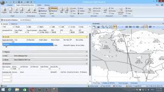 شرح عمل رحله ببرنامج Professional Flight Planner X [upl. by Audris]