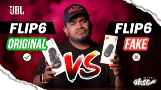 JBL Flip6 ORIGINAL VS Flip6 FAKE ¡QUE NO TE ESTAFEN  Comparación estética y sonido [upl. by Liva]