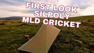 MLD SILPOLY Cricket first look pitching 140  145cm high  Mountain Laurel Designs [upl. by Noitna]