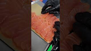 sashimi salmon [upl. by Novad]