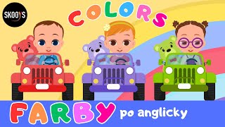 FARBY  COLORS  učíme sa farby  Videá pre deti  Skooyssk [upl. by Dib]