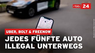 Exklusive Recherche Jedes fünfte Mietauto in Berlin fährt illegal [upl. by Ahsert]